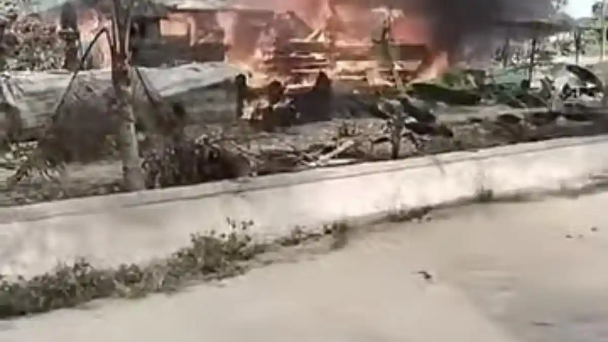 Rumah dan Bengkel Ludes Terbakar di Jalur Dua Masigi Parigi Moutong