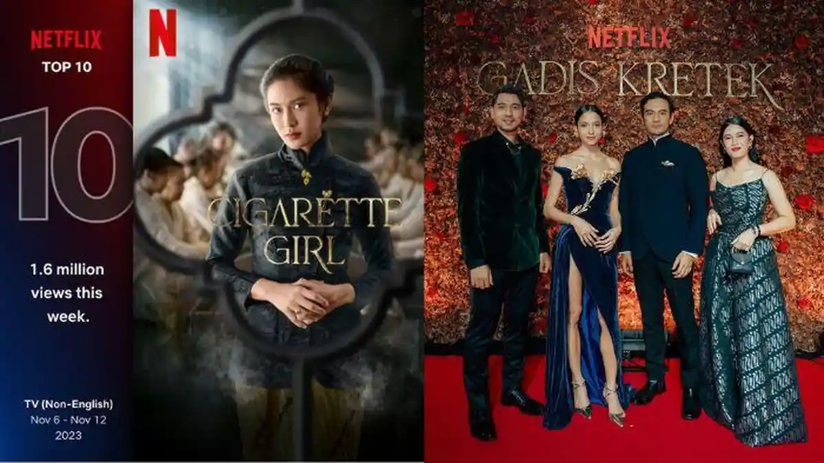 Serial Gadis Kretek yang Dibintangi Arya Saloka Raih Posisi 10 di Netflix Global