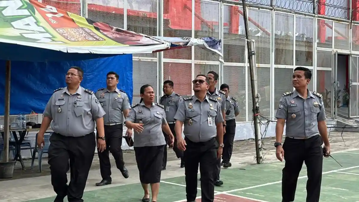 Kunjungan Kadivpas : Lapas Pematangsiantar Tegaskan Kesiapan Pengamanan Tahun Baru 2025