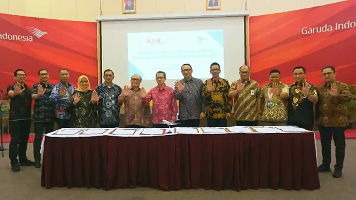 Bersinergi dengan KPK, Garuda Indonesia Gelar Forum Profesional Berintegritas