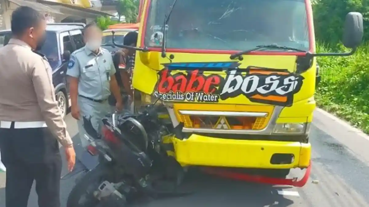 Kecelakaan Maut Seorang Pemotor Tewas Di Tempat Korban Tabrakan