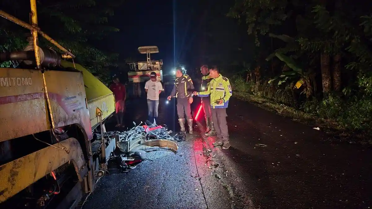 Tabrak Alat Berat Proyek Jalan, Kaki Pria di TTU Putus   