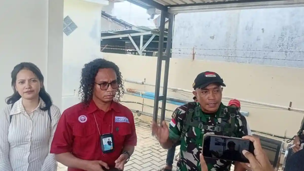 Pelda Chrestian Namo Gugat Danrem 161/Wira Sakti dan Dandim 1627/Rote Ndao