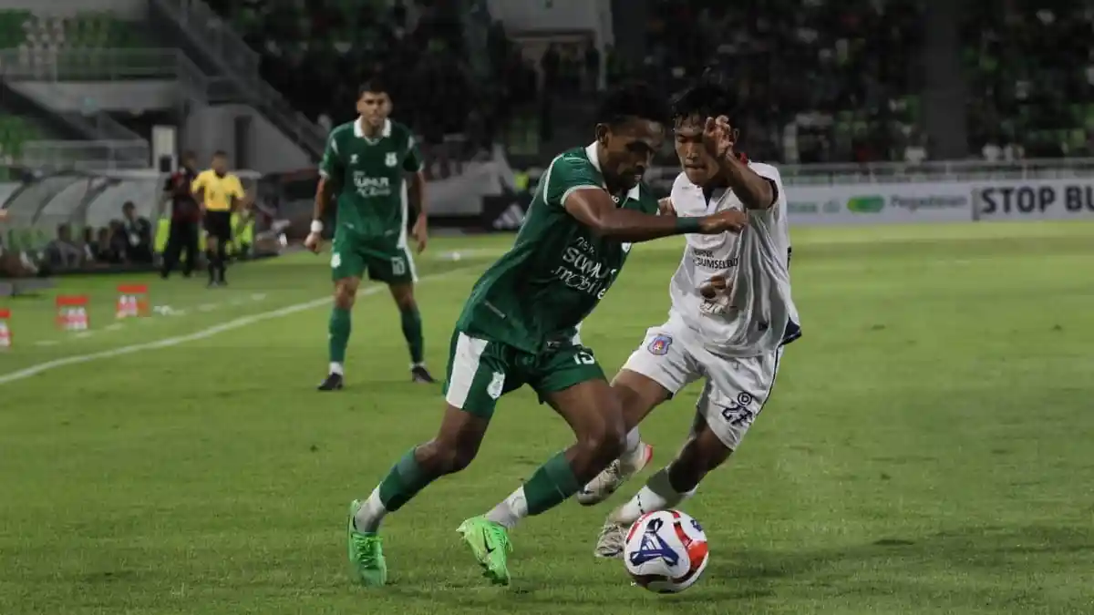 Babak Pertama, PSMS Unggul 1-0 Atas Sumsel United, Nil Maizar Kartu Kuning 
