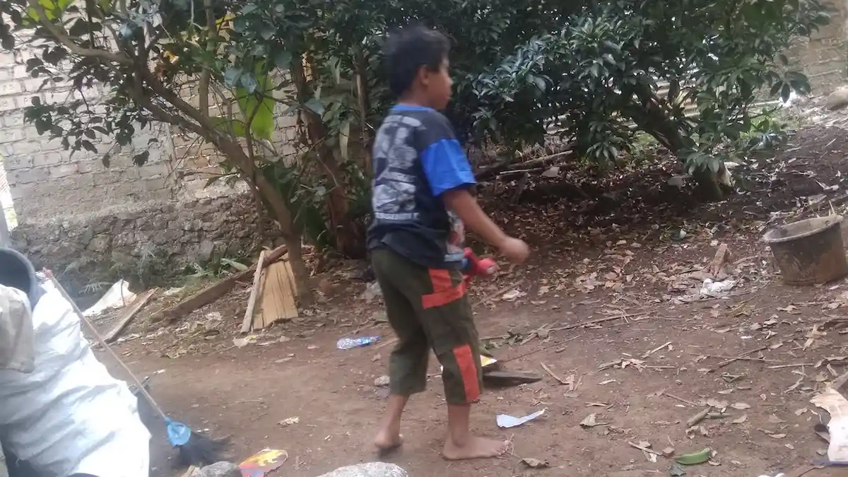 Kisah Rizki, Bocah yang Setiap Hari Mencari Kodok dan Ular, Ibunya Kerap Ikat Tangan Agar Tak Kabur