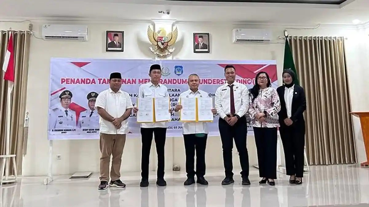 Tingkatkan Tata Kelola Pemerintahan, Pemkab Bolsel dan Kejari Kotamobagu Jalin Kerja Sama Hukum - Tribunmanado.co.id