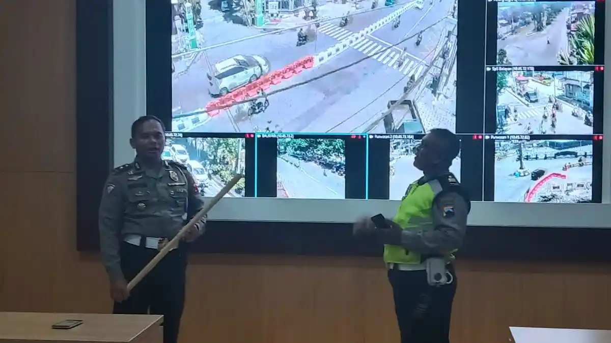 Polresta Solo Siagakan 180 Personel, Bantu Urai Kemacetan Imbas Pembangunan Flyover Purwosari
