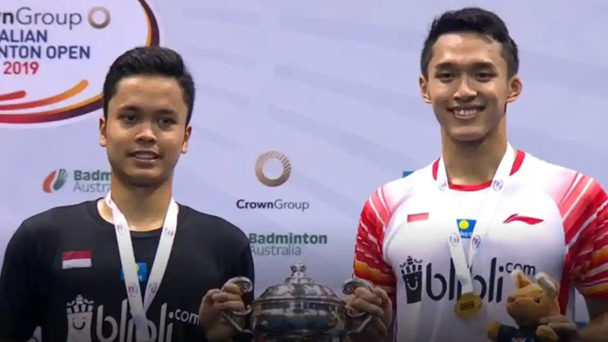 Daftar Pemain Bulutangkis Indonesia yang Lolos ke Olimpiade, Tunggal Putra dan Ganda Putra 2 Wakil