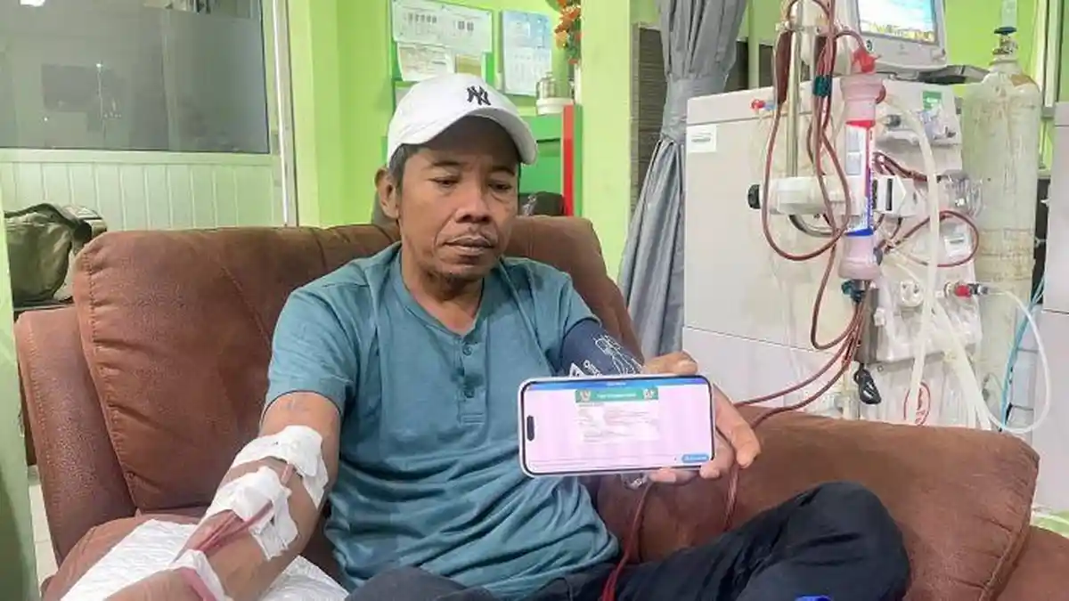 Gunakan JKN, Cuci Darah di Luar Kota pun Tak Masalah
