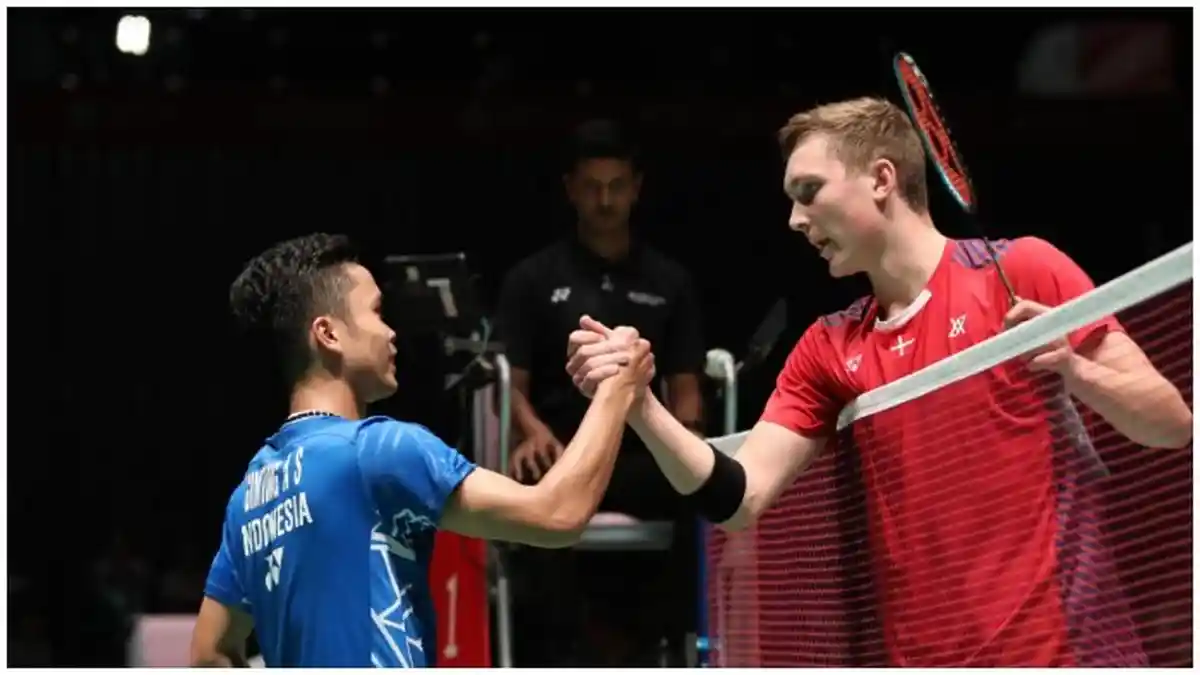 Link Streaming dan Jadwal Badminton Semifinal Hong Kong Open 2024 Live INews TV, Ginting vs Axelsen