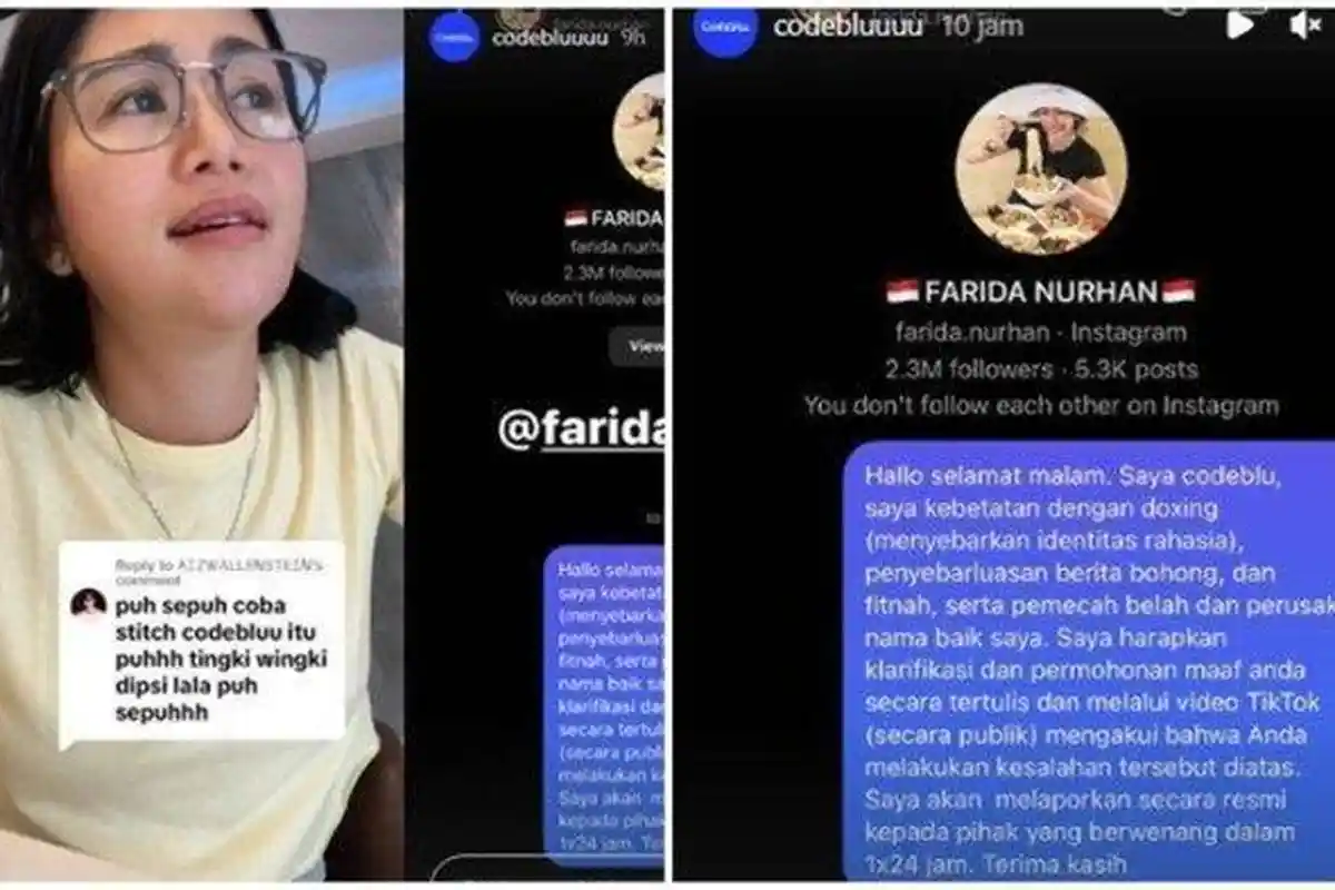 Siapa Codeblue yang Lagi Viral karena Berseteru Farida Nurhan? Identitas Pribadinya Disinggung