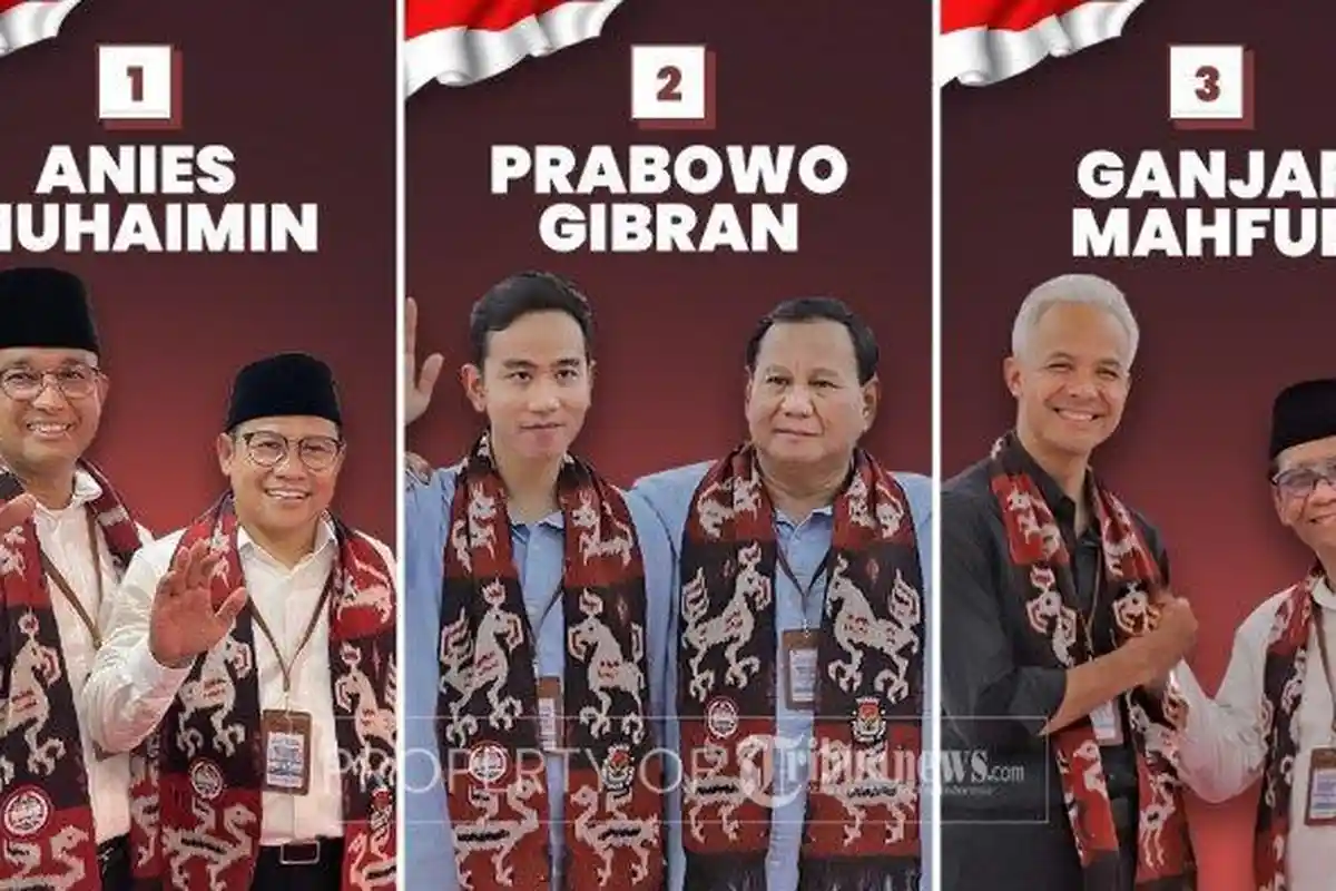 Real Count KPU di Bali Data 56,75 Persen: Suara Prabowo 827.286, Ganjar 685.671, Anies 50.462