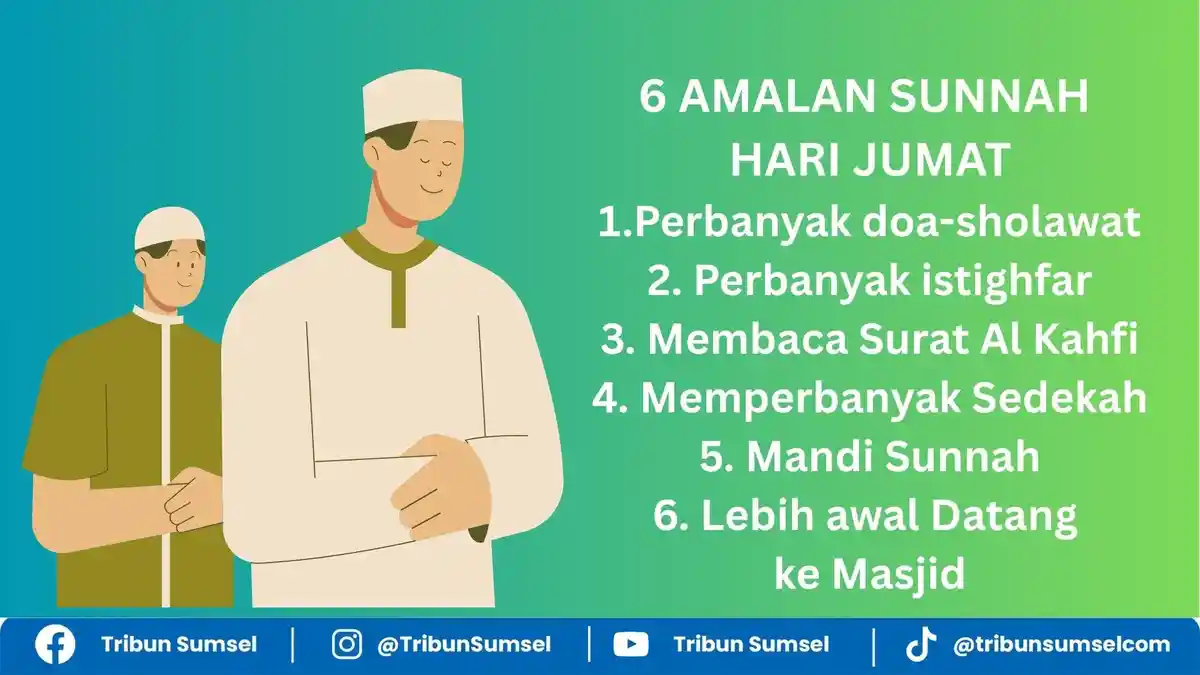 6 Amalan yang Dianjurkan di Hari Jumat Lengkap dengan Dalilnya, Mengharap Pahala dan Berkah