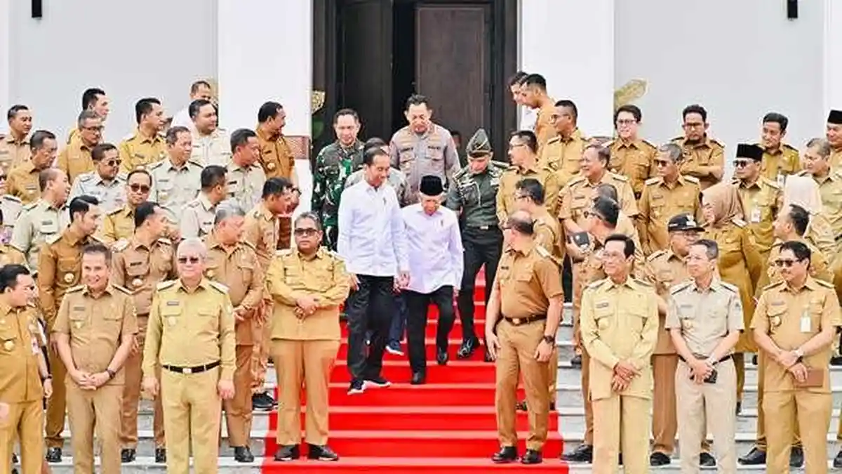 Bupati Wonosobo Bersama Kepala Daerah se-Indonesia Diberi Arahan Langsung Presiden RI di IKN