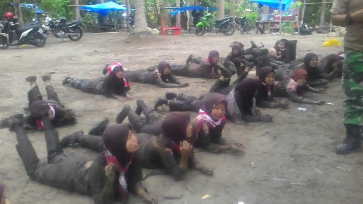 Dandim 1415 Uji Keahlian Saka Wira Kartika Selayar