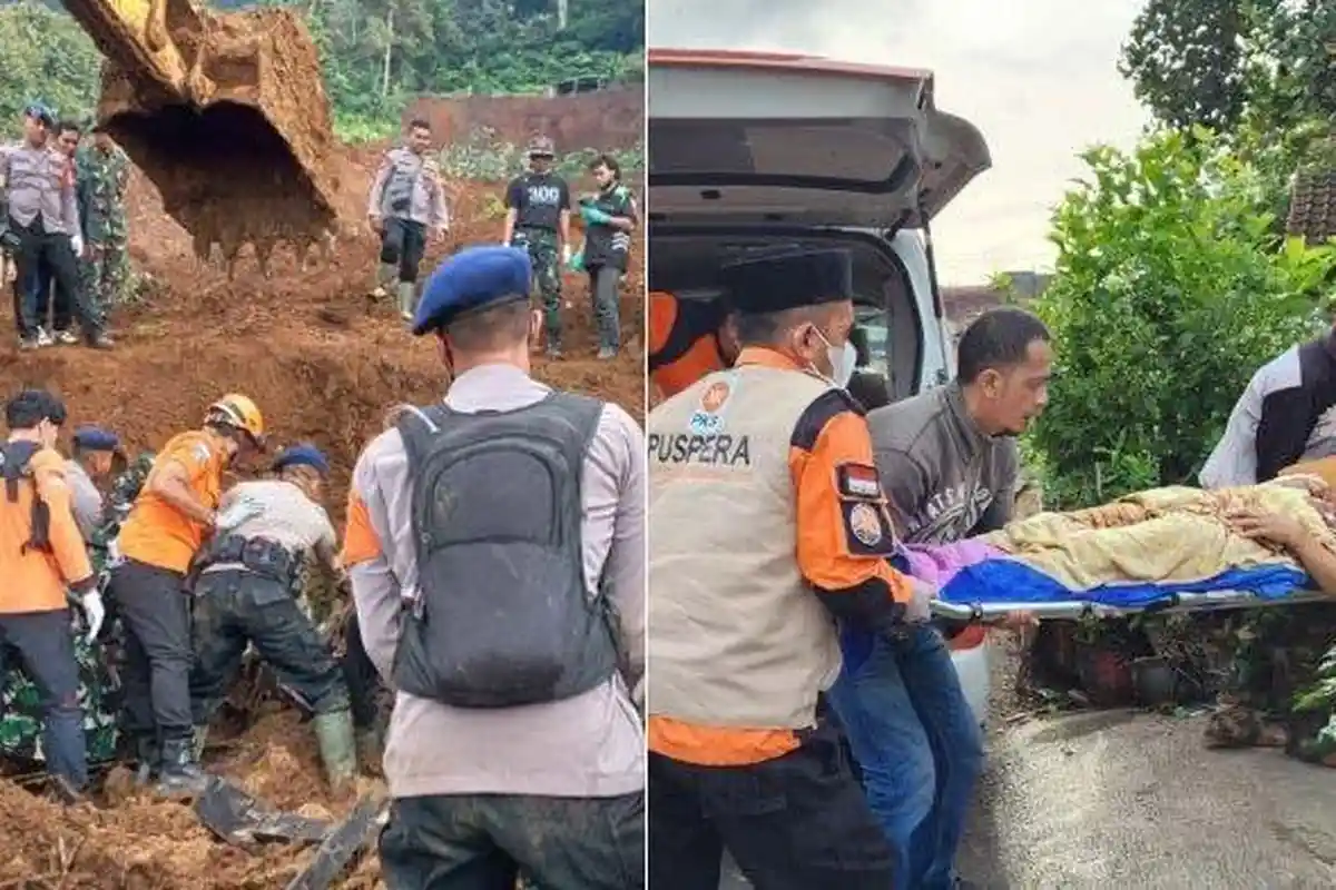 UPDATE Korban Gempa Cianjur, Meninggal 268 Orang, 122 Jenazah Sudah Terindifikasi, 151 Masih Hilang