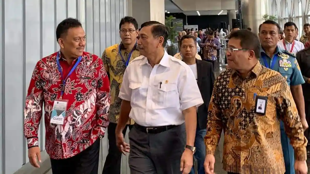 Olly dan Menko Luhut  Luncurkan FishOn