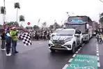 Ribuan Suporter Persak Kebumen Berangkat ke Semarang Kendarai 40 Bus, Bupati Lilis Menyusul