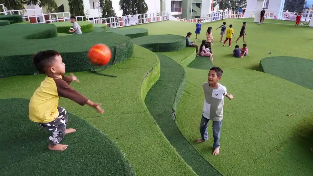Bermain di Taman Film Kota Bandung