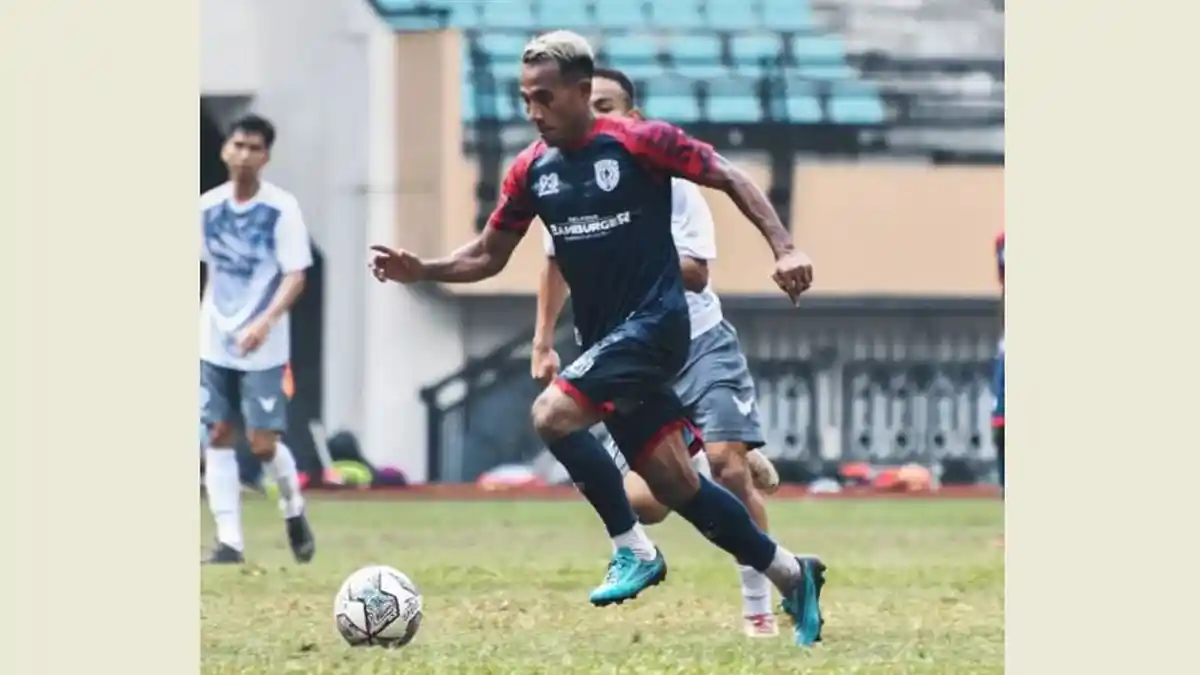 Cedera Engkel, Striker PSPS Riau Ini Diragukan Bisa Turun Lawan Babel United di Liga 2