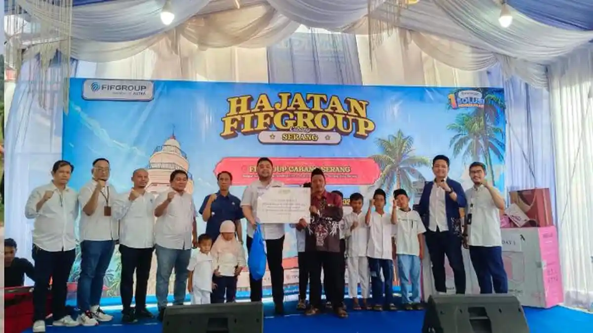 Hajatan FIFGROUP Serang 2026 Digelar Meriah, Promo Motor Honda hingga Bantuan Sosial Warga