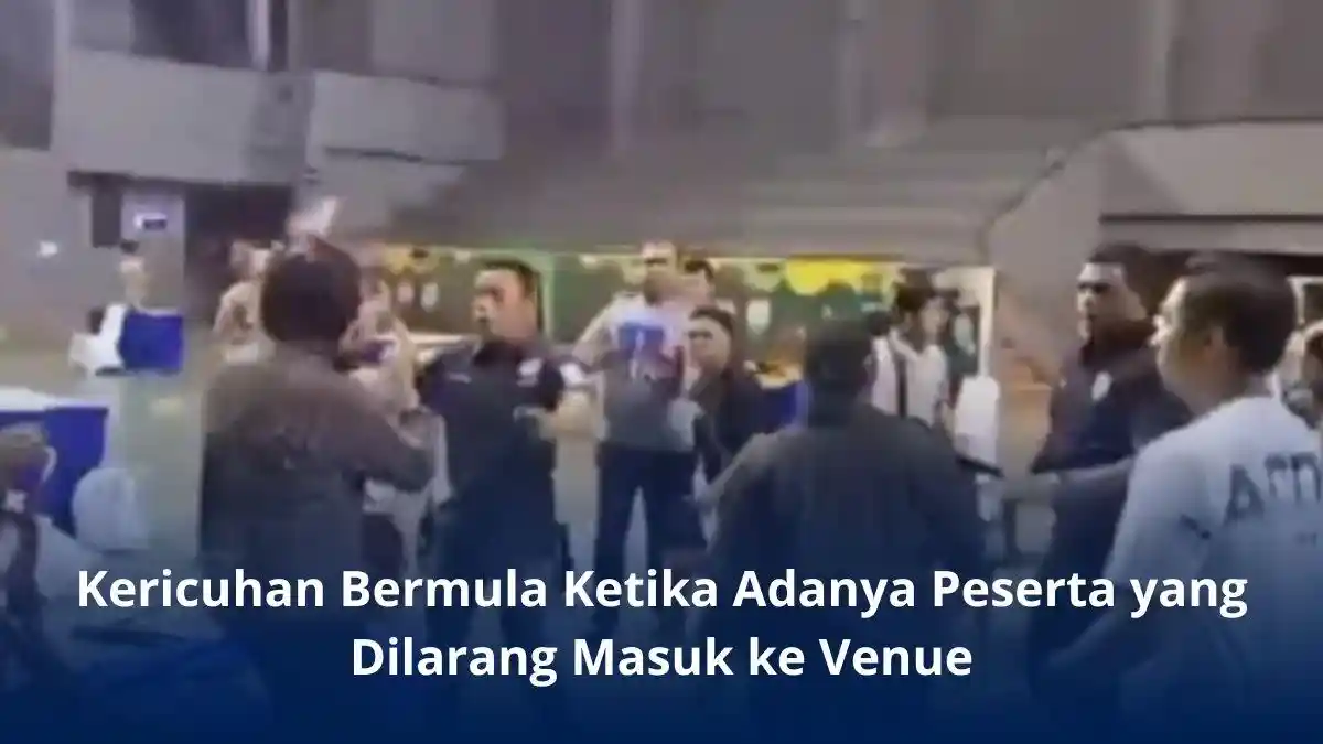 Viral Kongres PMII di Palembang Ricuh, Peserta Saling Lempar Kursi, Mahasiswa Ada yang Terluka