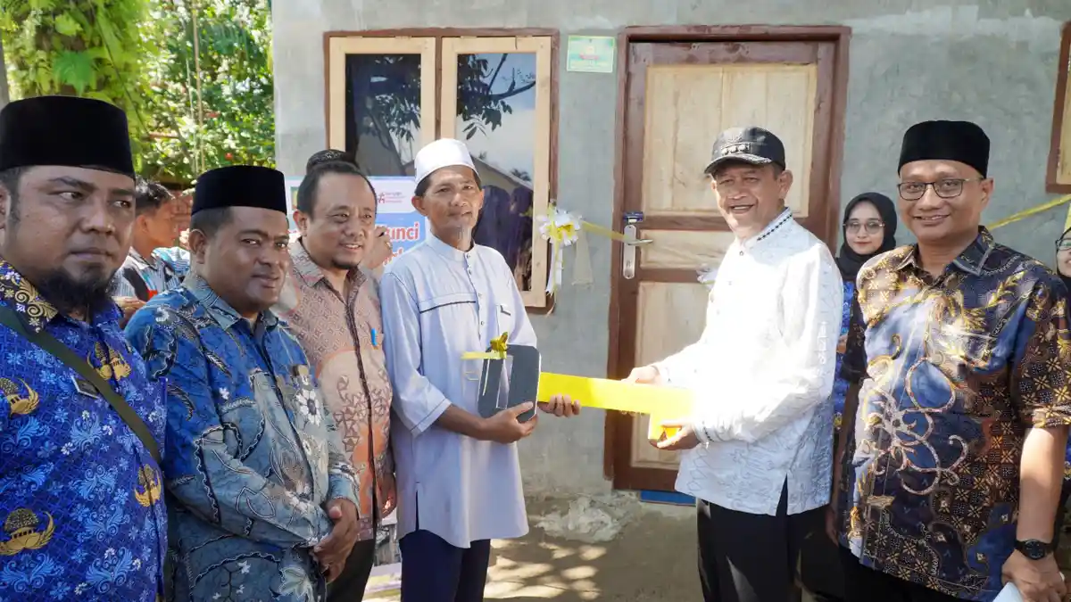 104 KK di Tapak Kuda Dapat Program Bedah Rumah Pemkab Langkat, Ditargetkan 25 KK Lagi di Tahun Ini