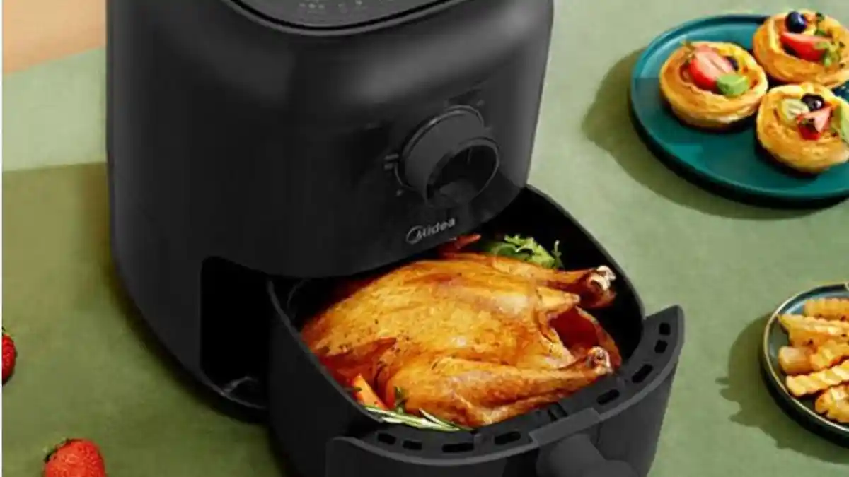 Ada Enam Mode Panduan Memasak di Air Fryer Terbaru Midea, Apa Saja?