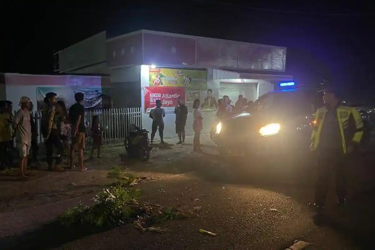 Breaking News, Kecelakaan Maut di Bitung, Pemotor Tewas Usai Diduga Tabrak Truk dari Belakang