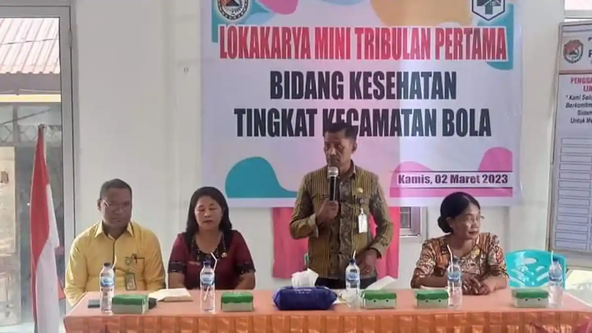 Puskesmas Bola Bedah Masalah Kesehatan Melalui Lokakarya