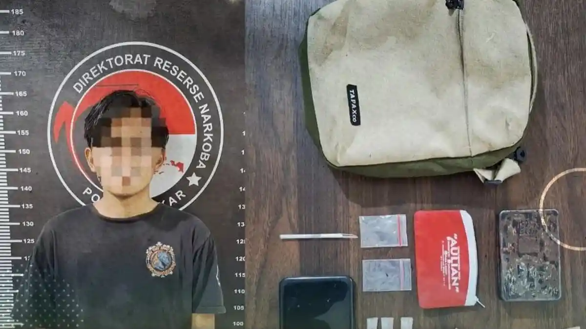 Mahasiswa Kukar Diduga jadi Pengedar Barang Haram di Rumah Perkebunan