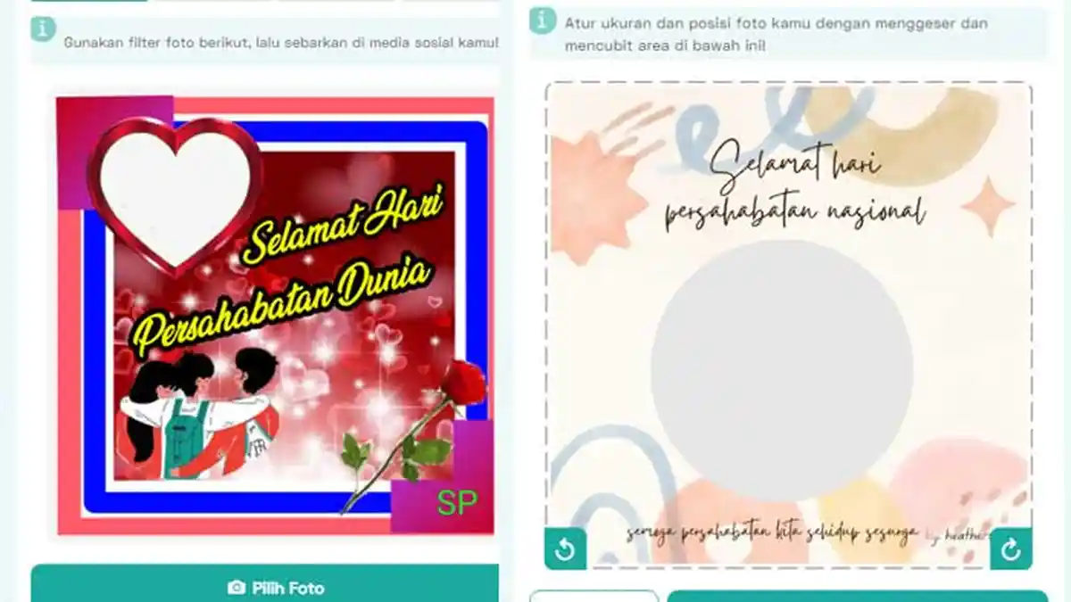 Link Download Twibbon Hari Persahabatan Dunia 2021 Lucu yang Bisa Dijadikan Postingan Media Sosial