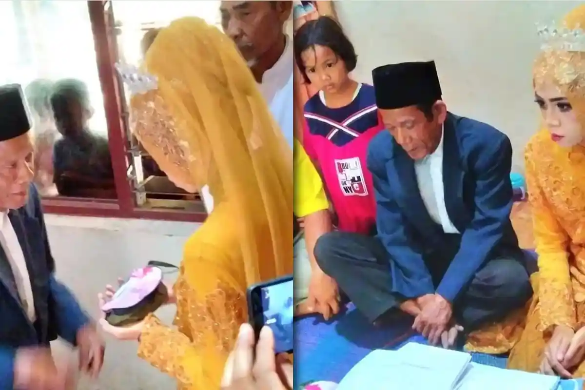 Viral Kakek Berusia 83 Tahun Nikahi Gadis Dibawah Umur, Ternyata Begini, Ungkap Usia Sebenarnya