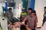 Mabuk Lem, Remaja Asal Talang Ulu Lebong Tabrak Tembok Pembatas Jalan hingga Terkapar Luka Parah