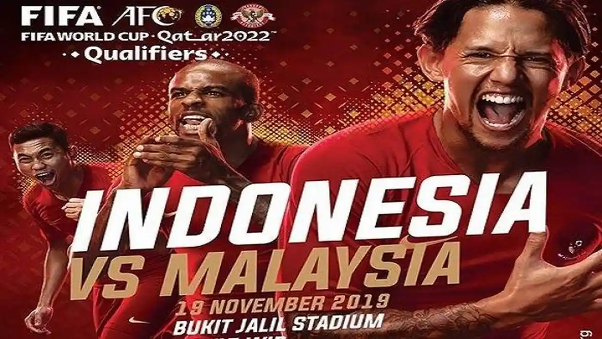 Malaysia vs Indonesia: Live Streaming TV Online dan Siaran Langsung di TVRI