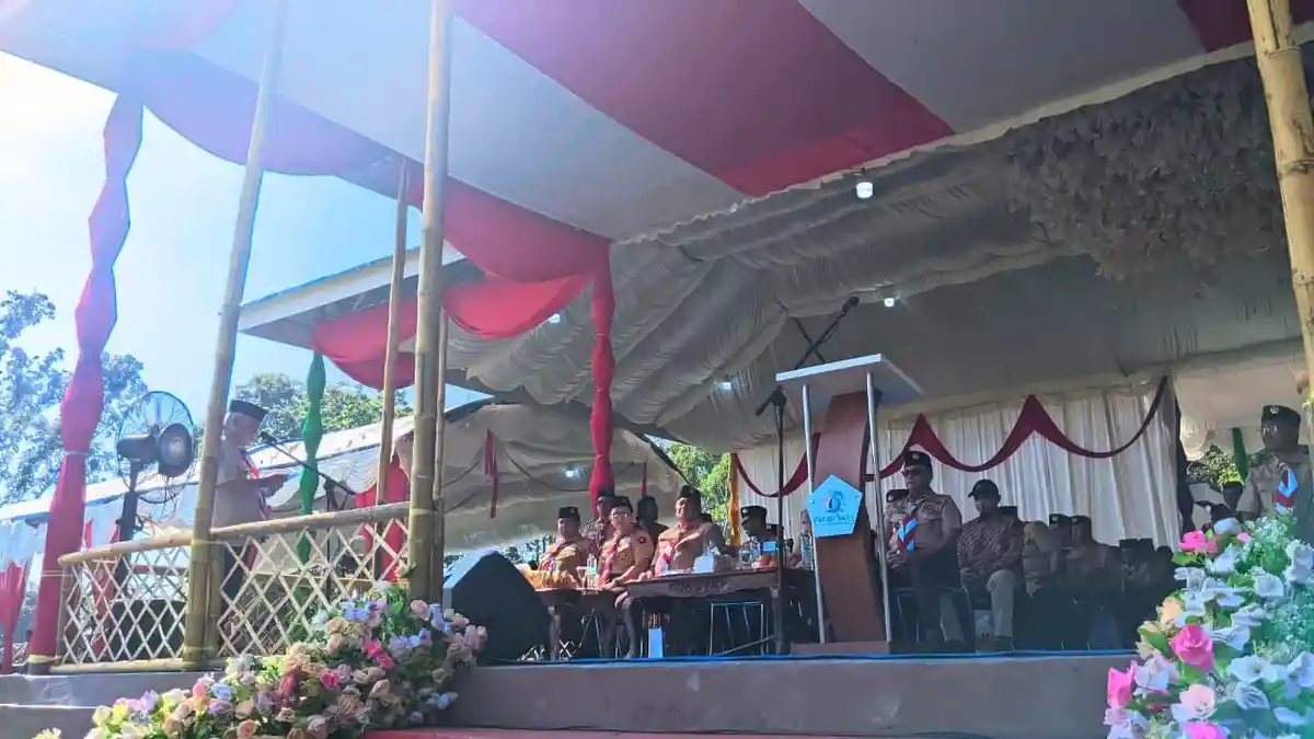 BREAKING NEWS Budi Waseso Hadiri Upacara Pembukaan Peran Saka Nasional 2025 di Gorontalo