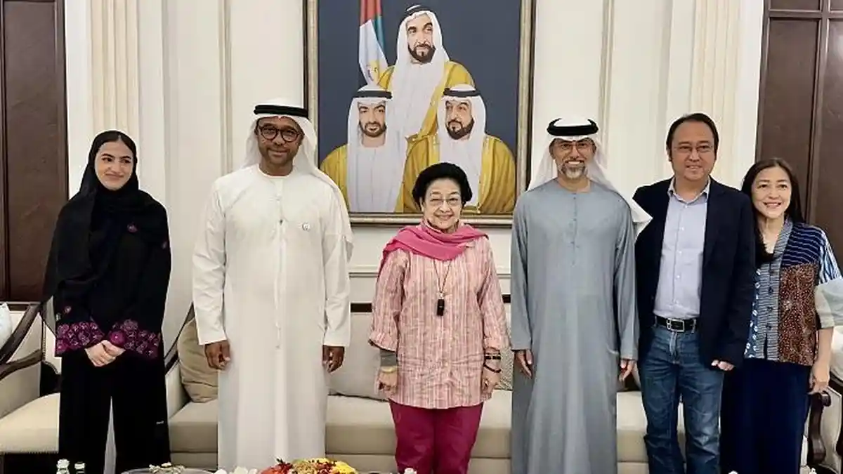 Jamuan Kahwa dan Gaharu oleh Dubes UEA Warnai Penutupan Kunjungan Megawati di Abu Dhabi