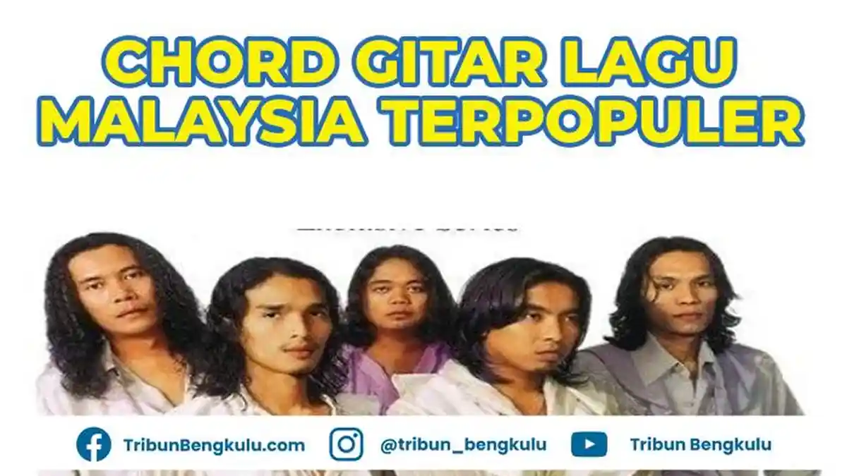 Kumpulan Chord Gitar Lagu Malaysia Paling Mudah dan Terpopuler Sepanjang Masa, Ada Suci Dalam Debu