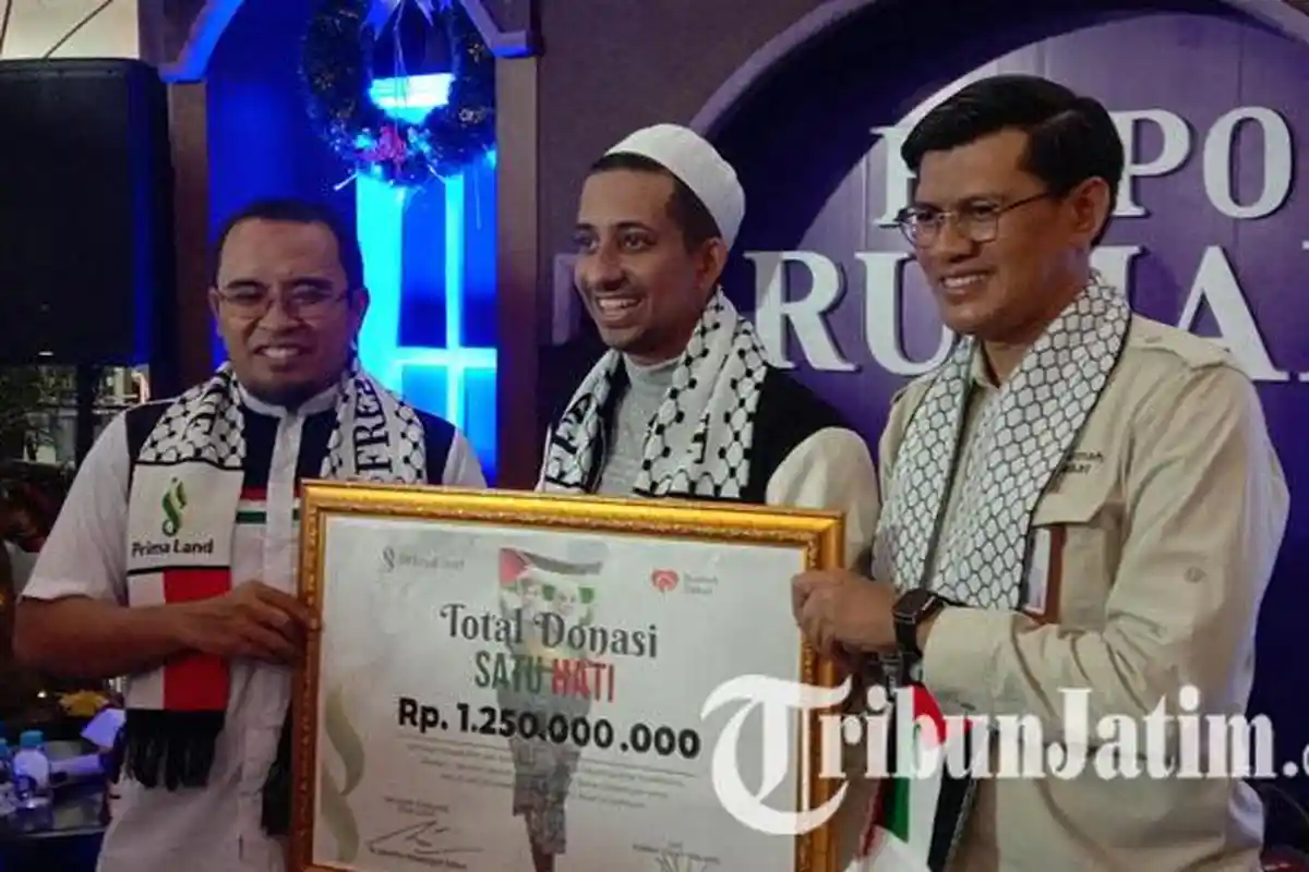 Donasi Kemanusiaan Palestina dari PrimaLand Capai Rp 1,25 Miliar: Beli Properti sambil Berdonasi
