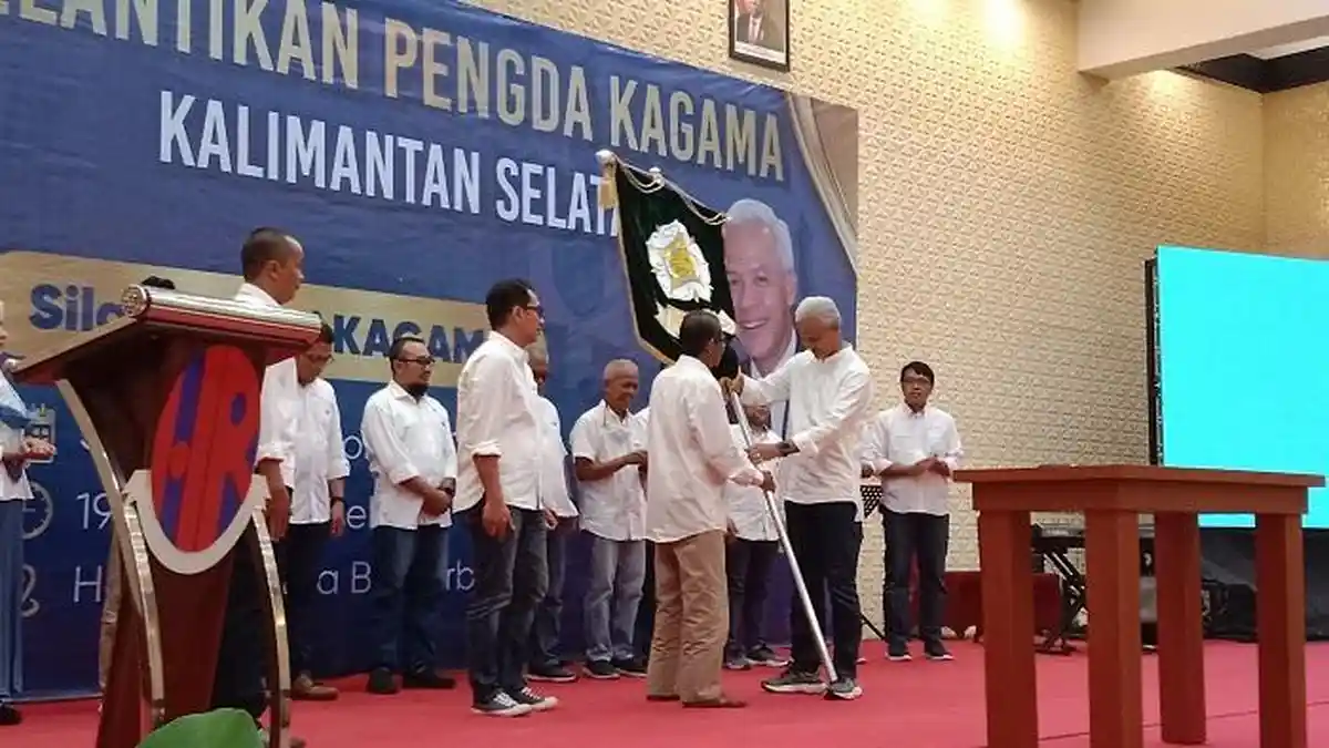 Pengda Kagama Kalsel Dilantik, Ganjar Minta Pengurus Bantu Pemerintah ...