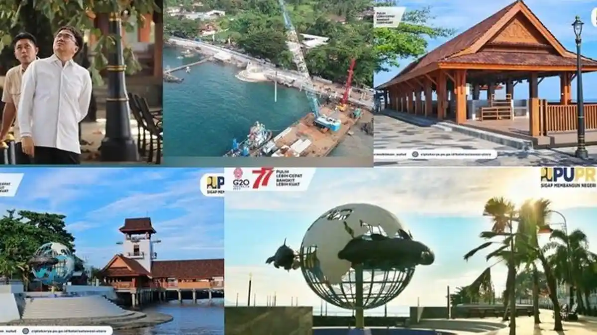 Malalayang Beach Walk, Icon Wisata Manado Baru yang Bergaya Eropa, Berikut Potretnya
