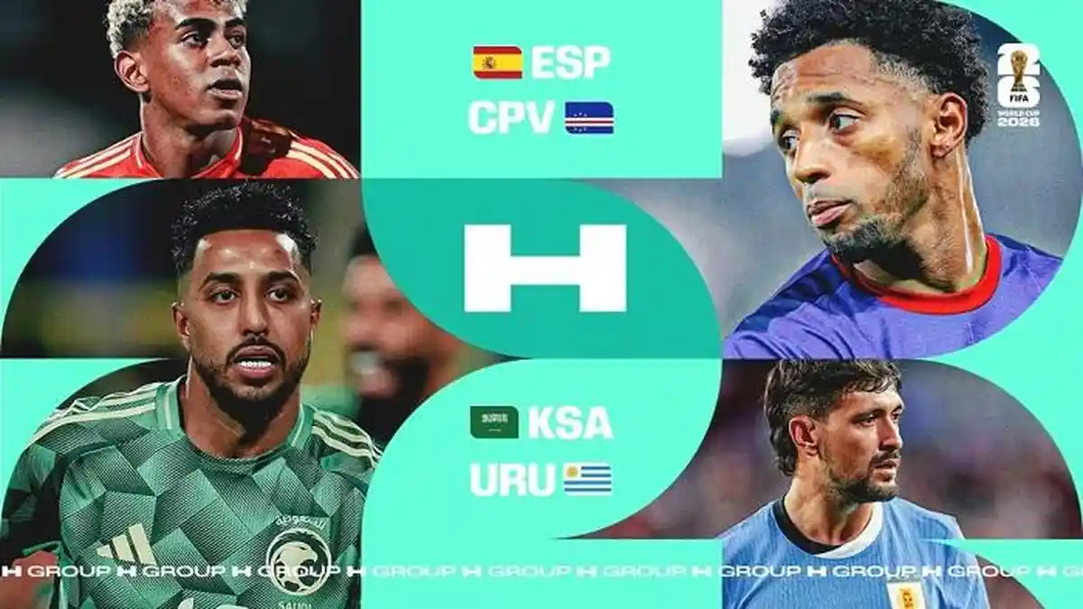 Skuad Timnas Arab Saudi Diumumkan Tergabung di Grup H Bersama Spanyol dan Uruguay