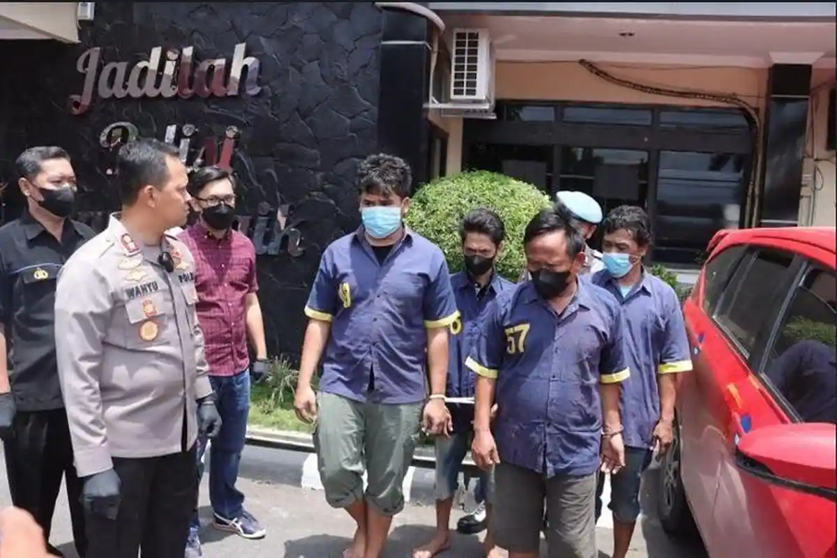 Polres Sukoharjo Tangkap Gerombolan Pembobol Rumah Kosong di Wilayah Grogol