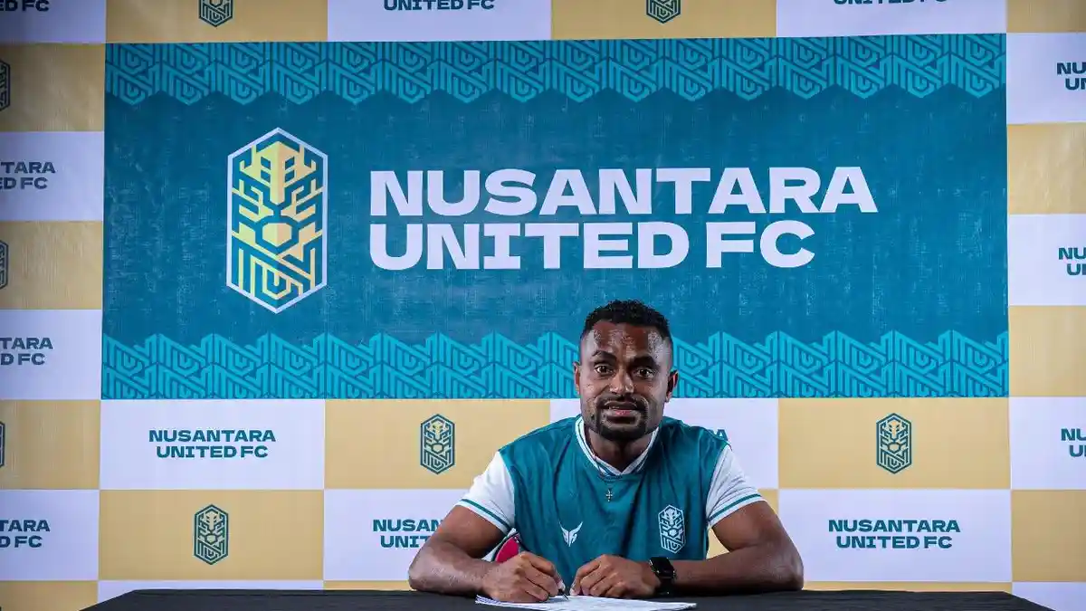 Tim Pendatang Baru Liga 2 Nusantara United FC Datangkan Pemain Sayap Manokwari Dominggus Kereway