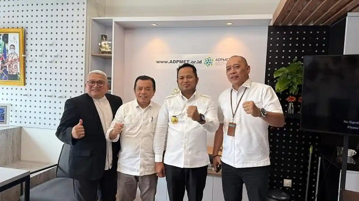 Gubernur Jambi Al Haris Bahas DBH dan PI Bersama ADPMET di Jakarta