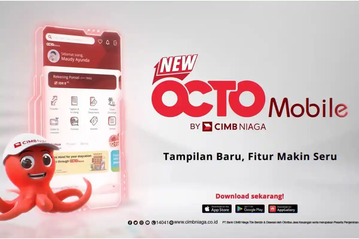Praktis! Begini Cara Top Up Saldo OVO dan GoPay di OCTO Mobile CIMB Niaga
