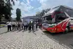 Pemkab Jombang Berangkatkan 6 Bus Balik Gratis ke Jakarta Usai Lebaran
