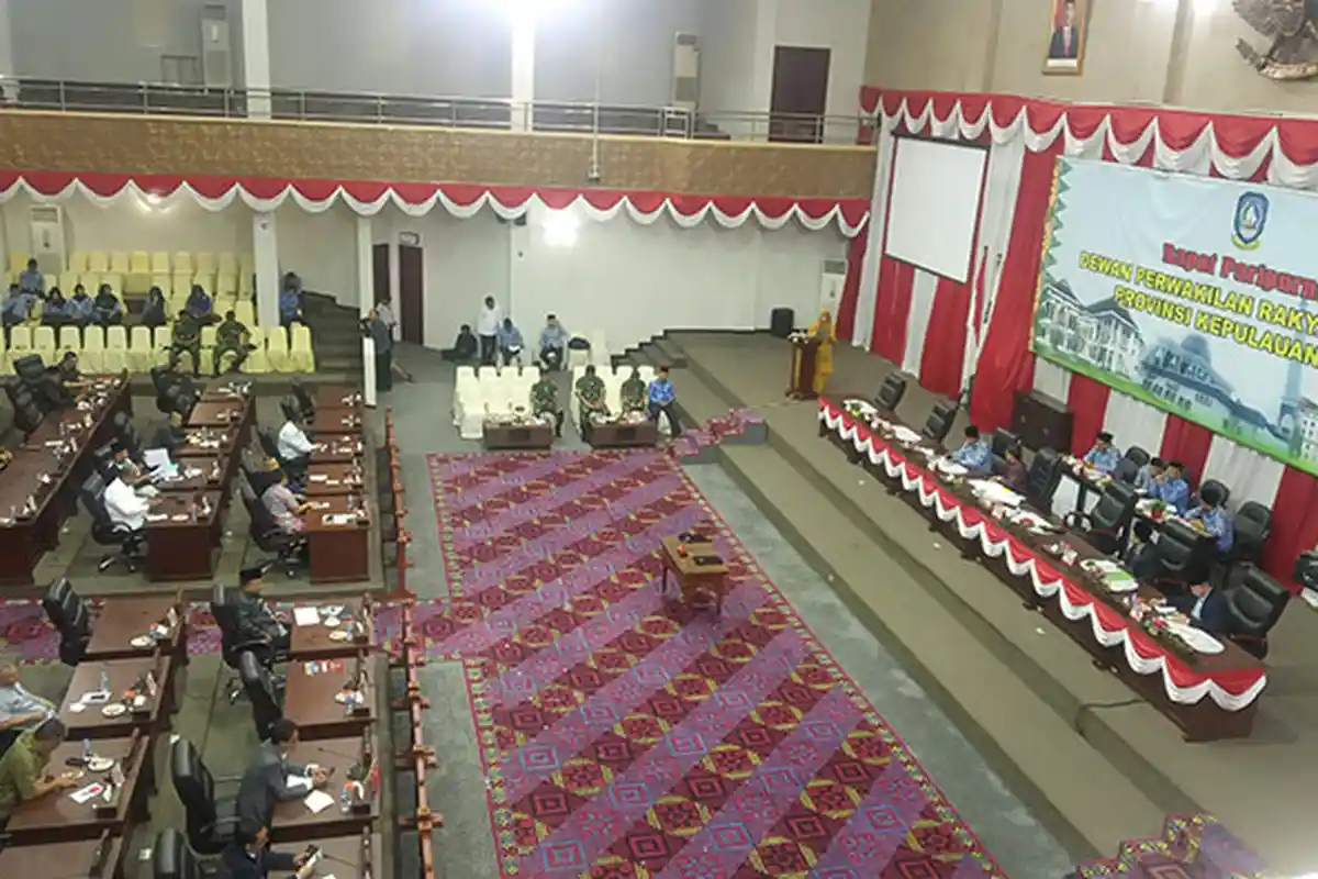 DPRD Provinsi Kepri Rapat Paripurna Pengesahan APBD 2020