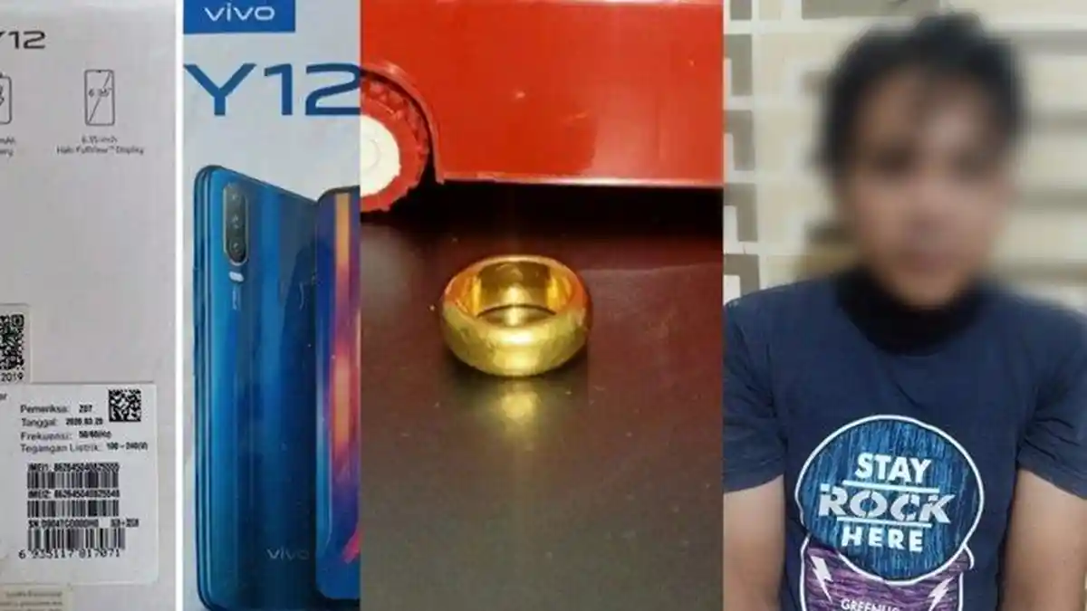 Pria Ini Diciduk Polisi di Kapuas, Curi HP dan Cincin Emas