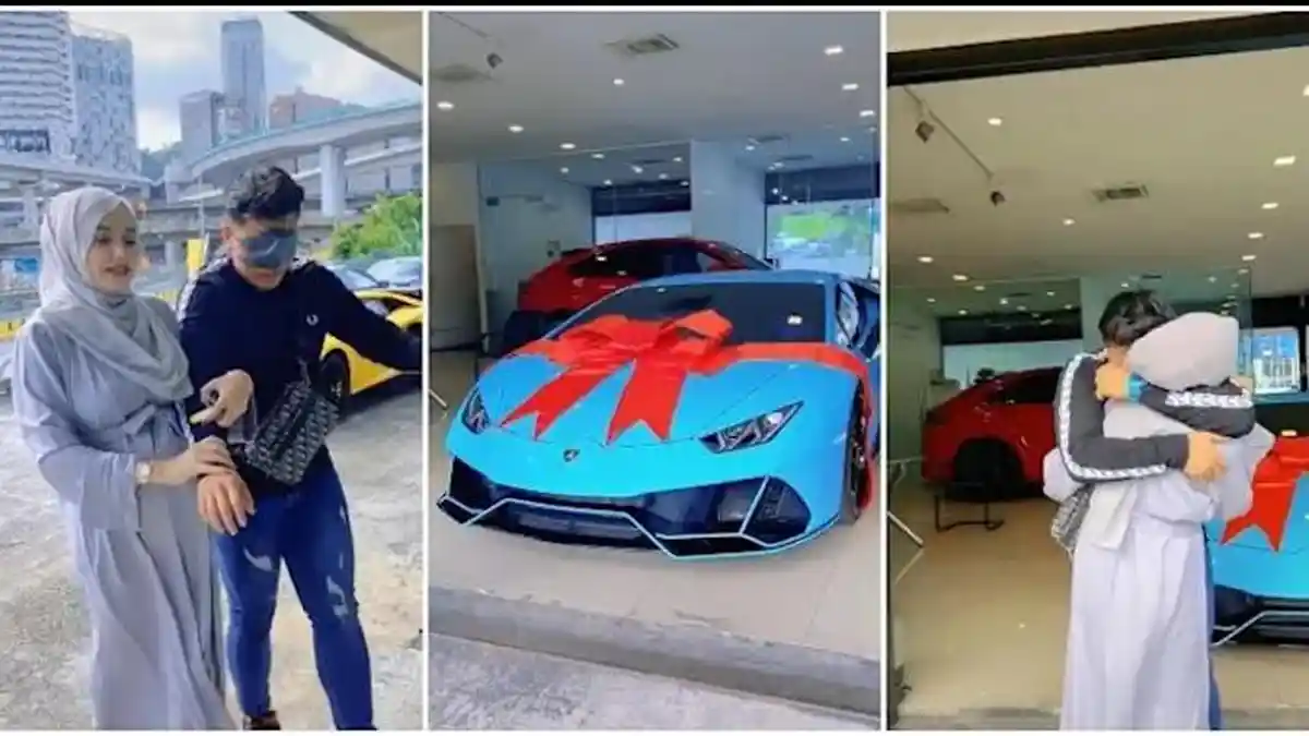 Minta Rawat Bayi 24 Jam, Wanita Muda Ini ‘Sogok’ Suaminya Pakai Lamborghini Seharga Rp 6,8 Miliar